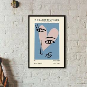 Quadro Picasso - The Ladies Of Avignon 24X18Cm