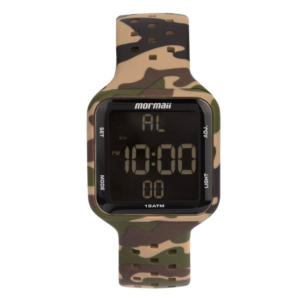 Relógio MORMAII masculino digital camuflado MO6600B/8V
