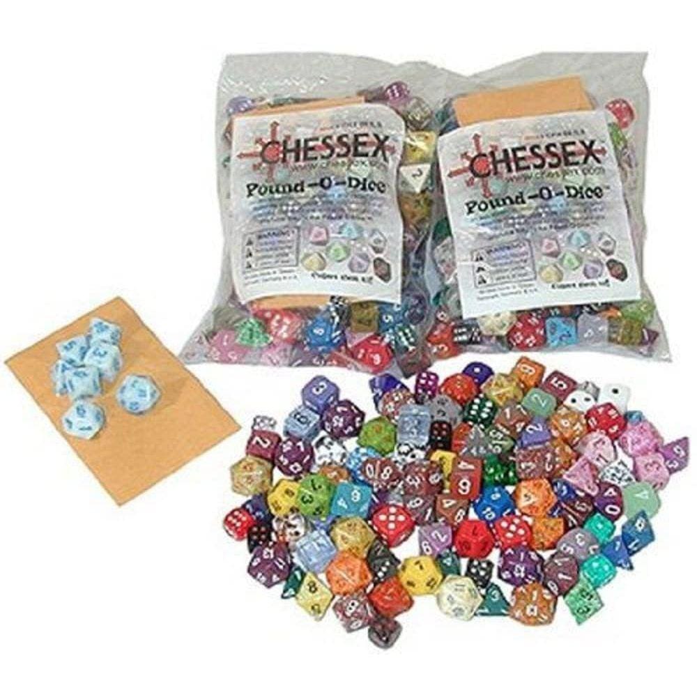 Dice Chessex Pound-O-Dice para substituição e personalização