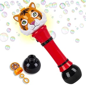 Bubble Blower Wand ArtCreativity Light Up Tiger 30 cm com LED