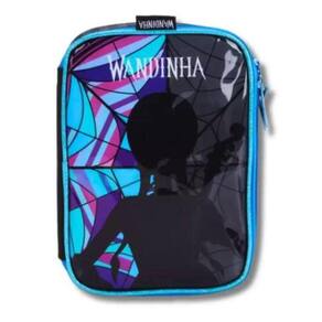 Estojo Box Escolar Juvenil Escolar Infantil Menina Wandinha 100 Pens Luxcel