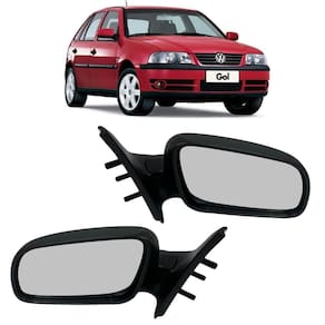 Par Retrovisor Fixo Gol Parati Saveiro G3 G4 1999 Até 2008