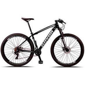 Bicicleta 24 Velocidades Aro 29 Alumínio Freio A Disco Cor:cinza;tamanho:15