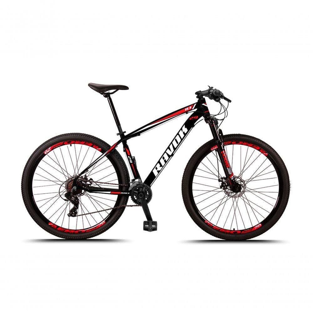 Bicicleta 24 Velocidades Aro 29 Alumínio Freio A Disco Cor:vermelho;tamanho:19"