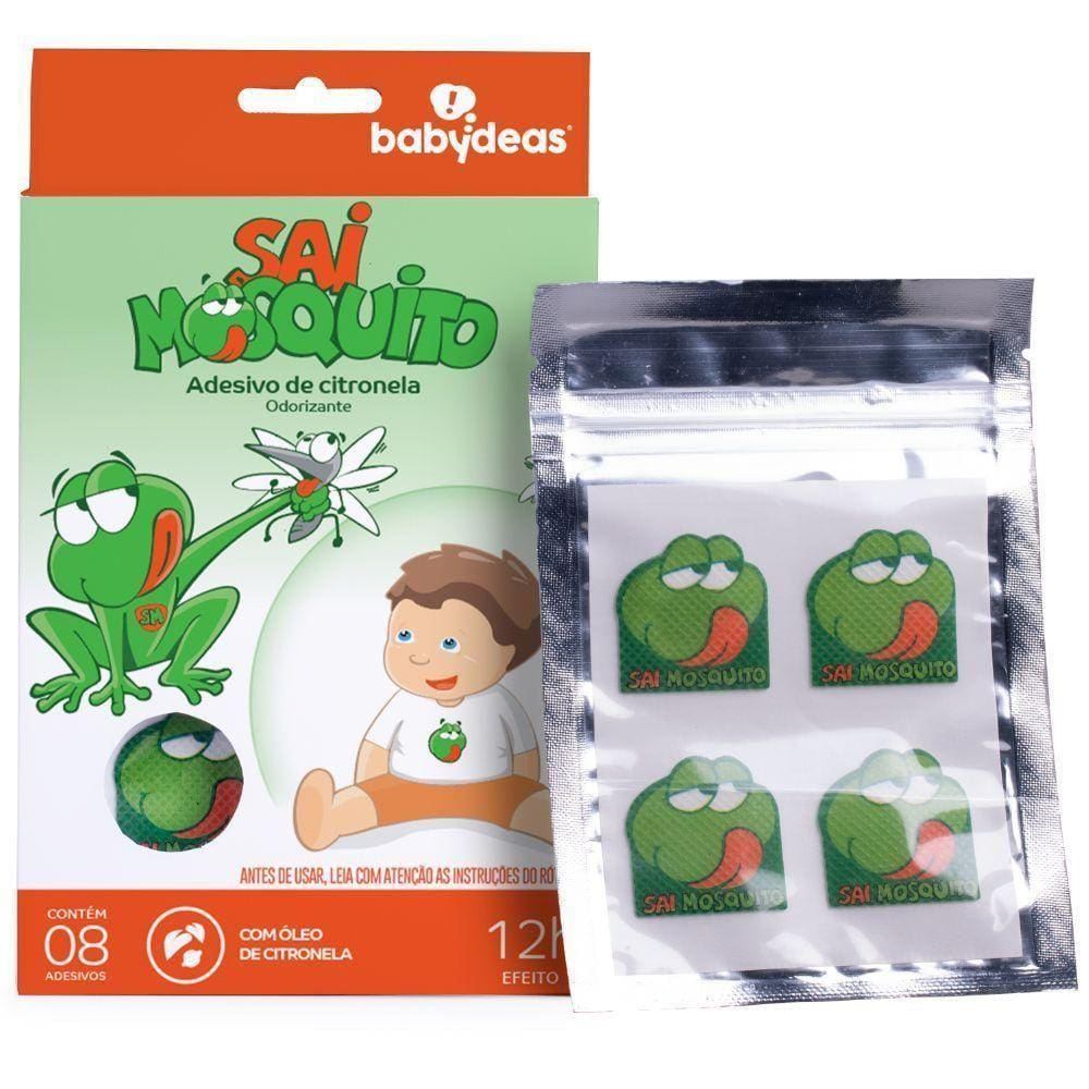 Sai Mosquito - Repelente Natural Em Adesivo 0m+ Babydeas