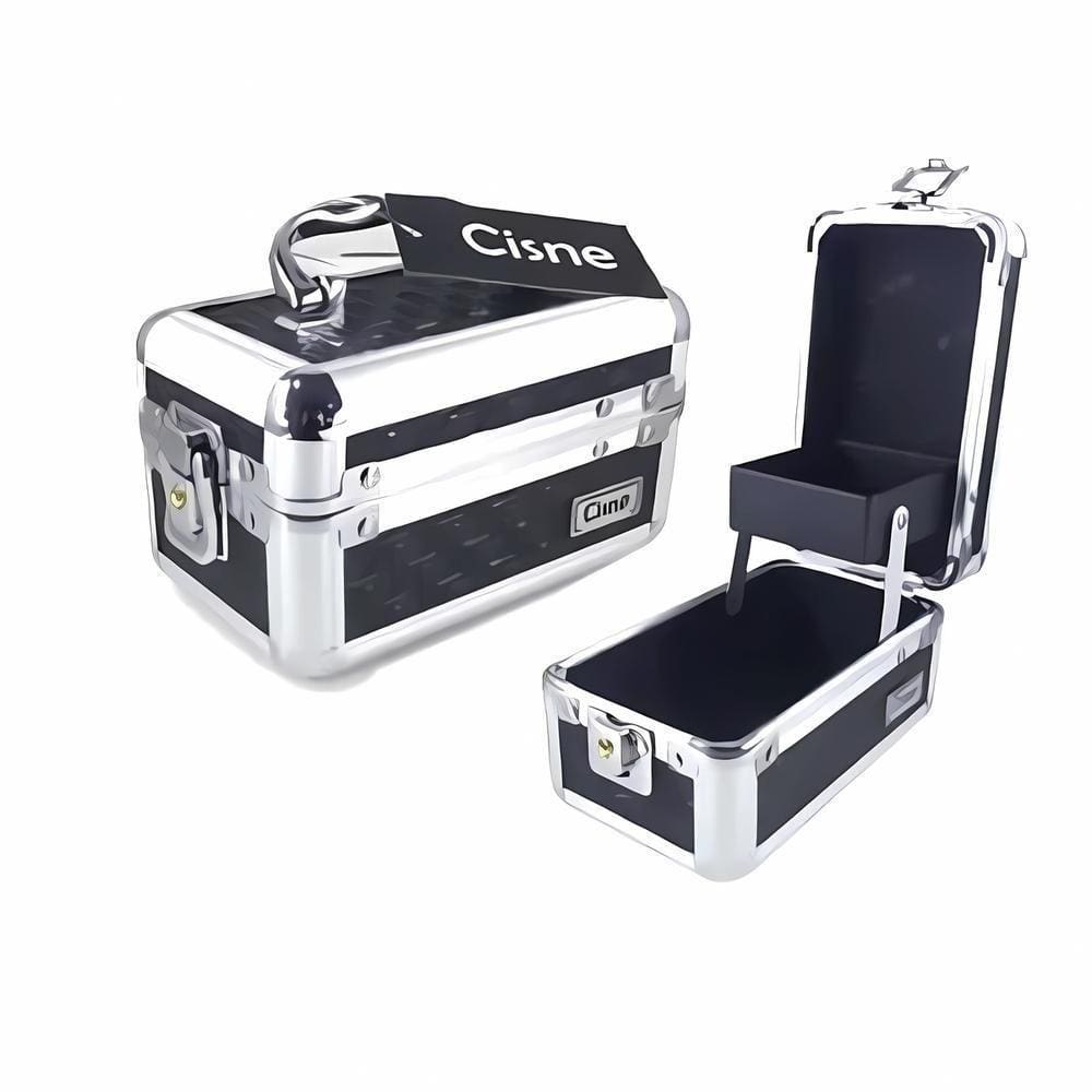 Cisne Mini Maleta Preta Para Maquiagem, Joias E Acessórios Csn-5110