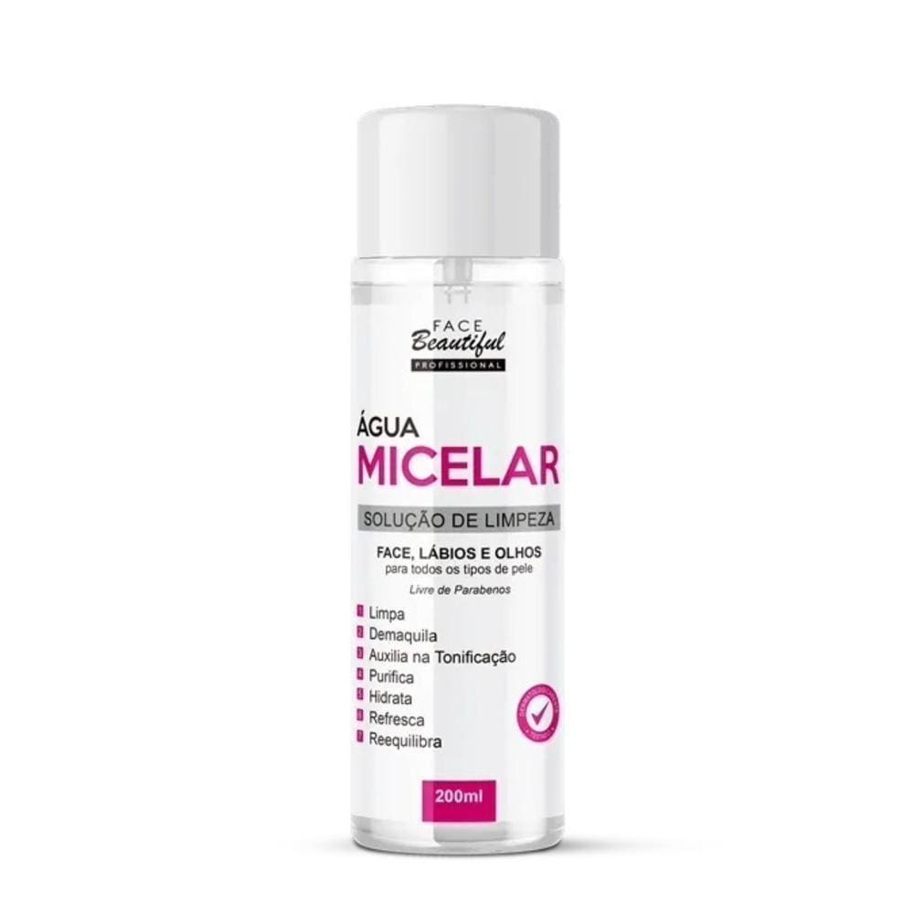 Água Micelar Face Beautiful 200ml