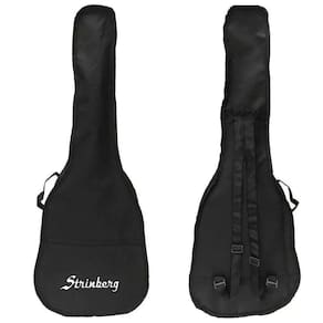 Capa Simples Para Violão Strinberg Folk Com Alças E Bolso