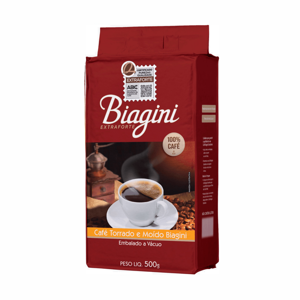 Café Biagini Extraforte a vácuo 500g