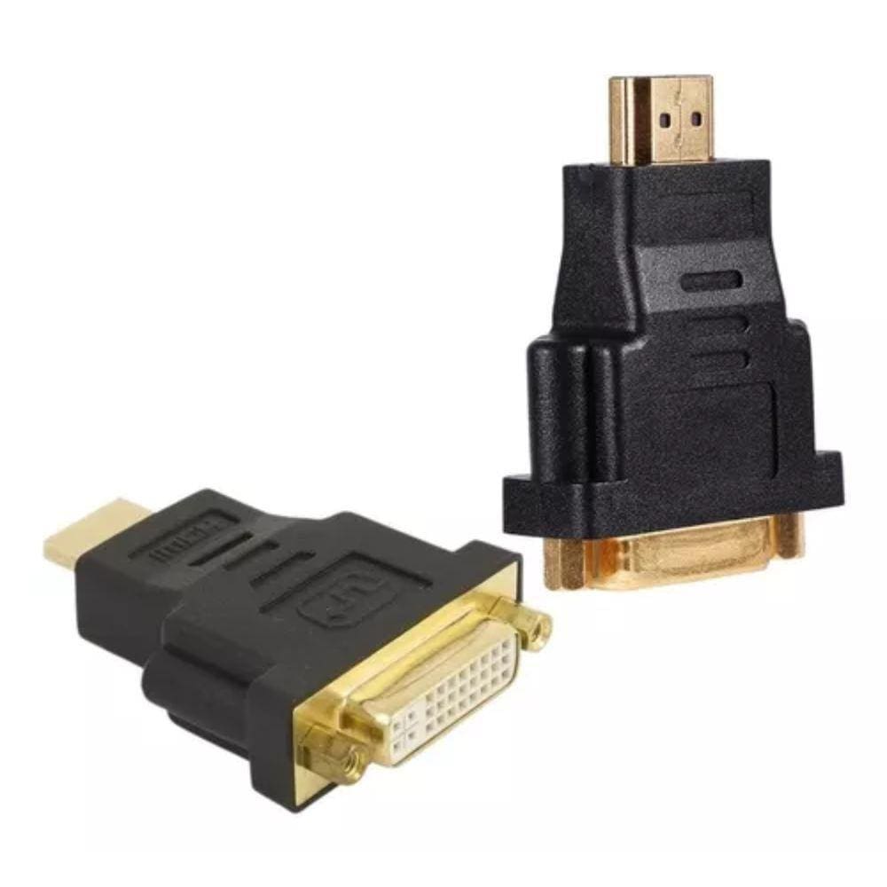 Adaptador Dvi - Dvi 24+5 Femea Para Hdmi Macho