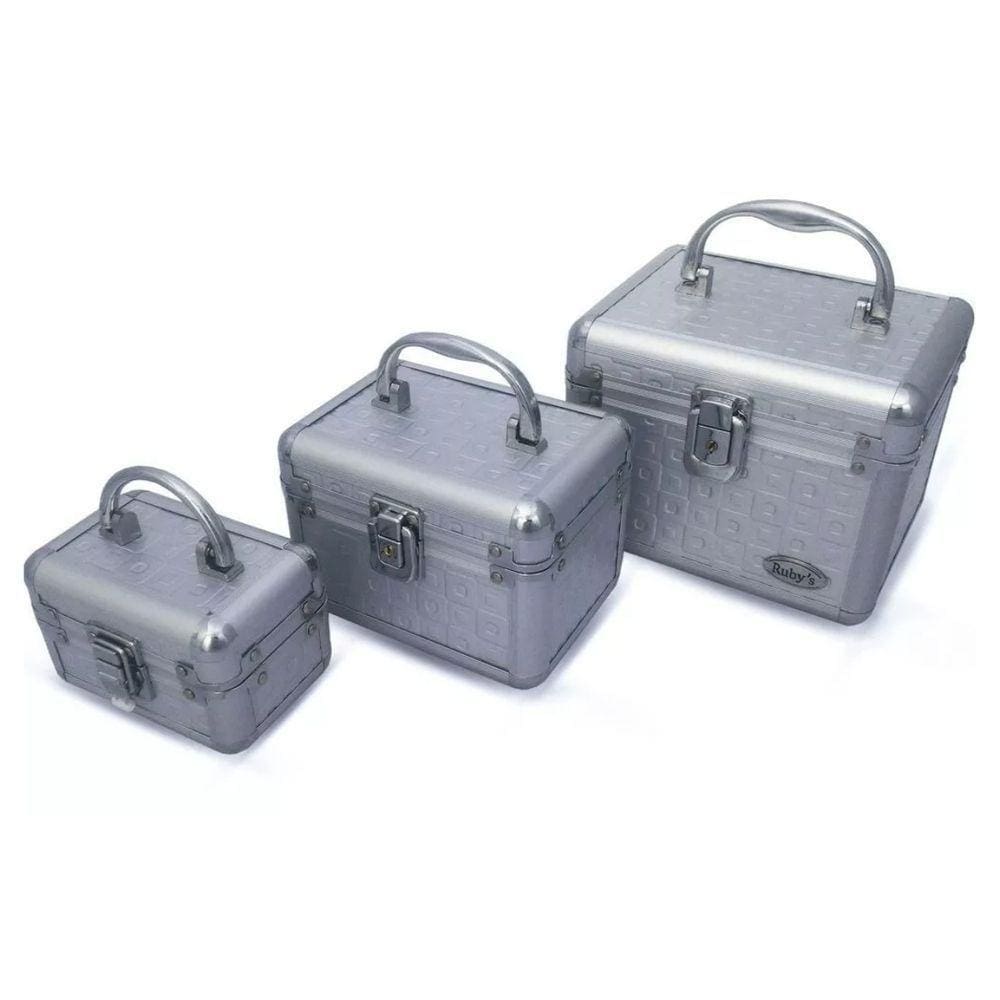 Ruby`s Kit Com 3 Maletas Vazias Para Maquiagem Fs-1132a