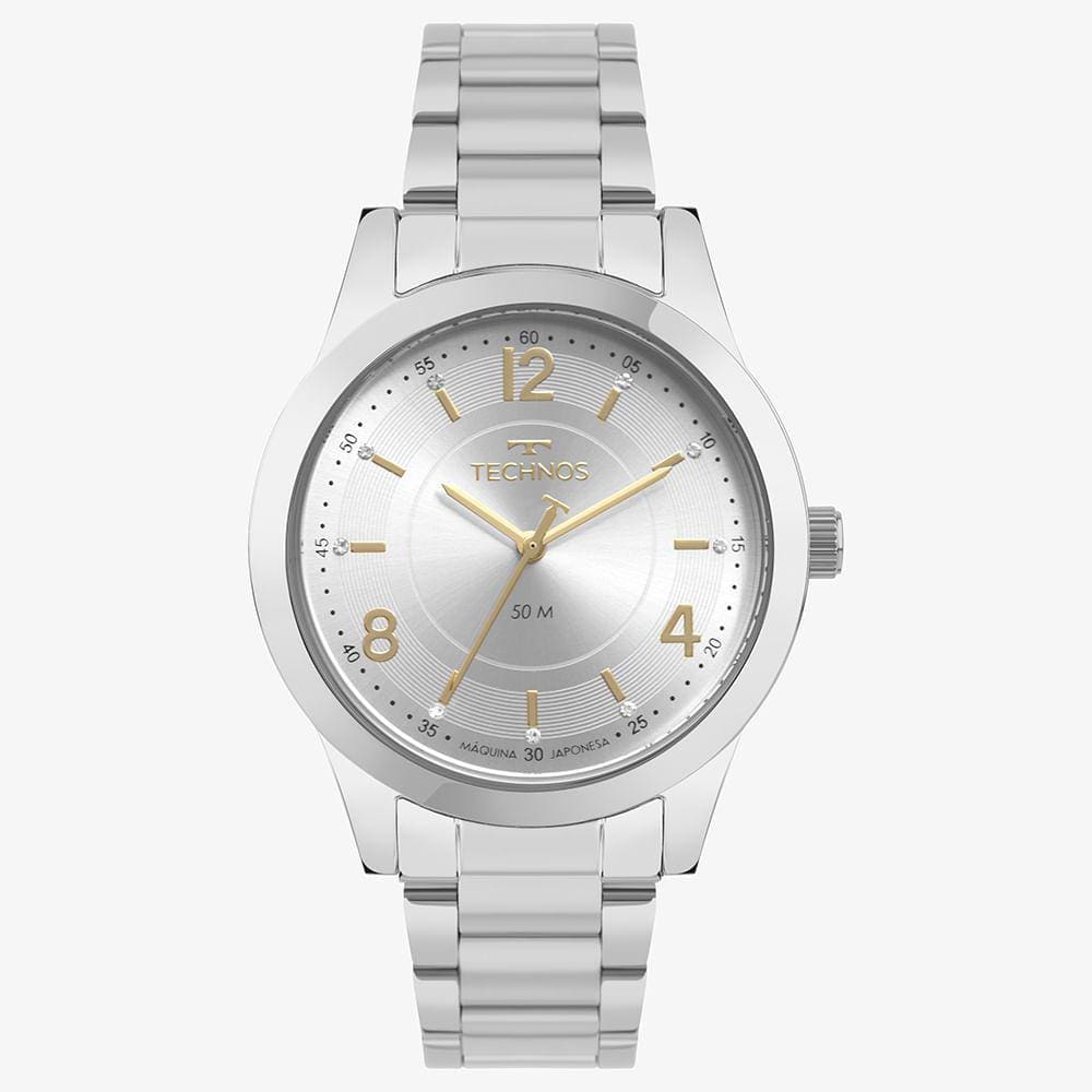 Relógio Technos Feminino Dress Prata - 2035MZX/1K