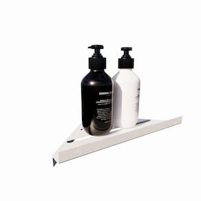Kit 2 Porta Shampoo Sabonete Suporte Canto Parede Banheiro
