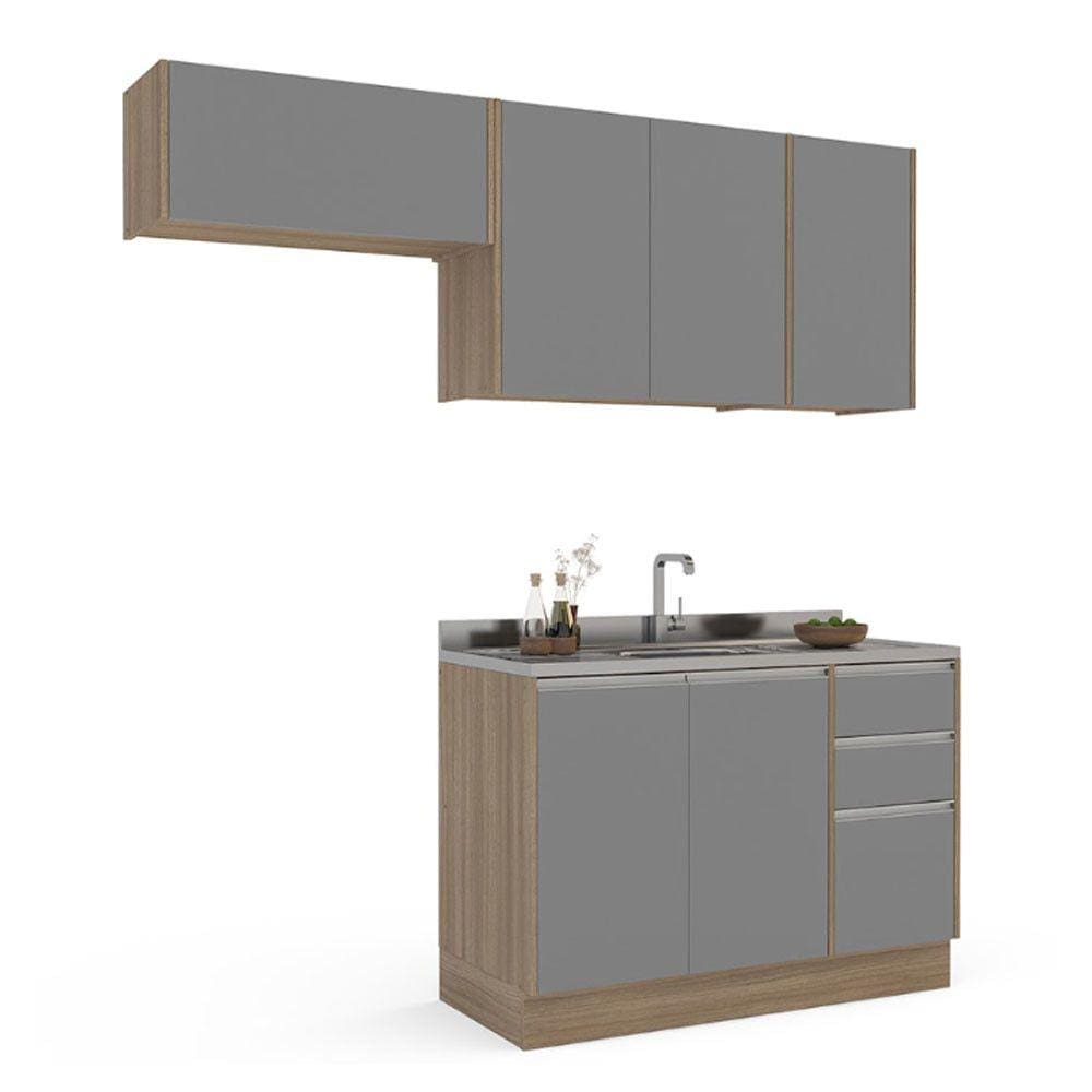 Cozinha Campanele 2m com 3 Peças Politorno