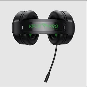 Headset Gamer Viper Pro Rgb Mamba Vivensis - 403 Preto-verde