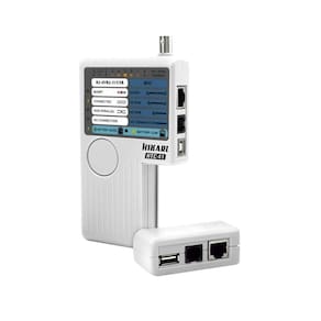 Testador Cabo De Rede Hikari Rj11/ Rj45/ Usb/ Bnc Htc-41 21I536