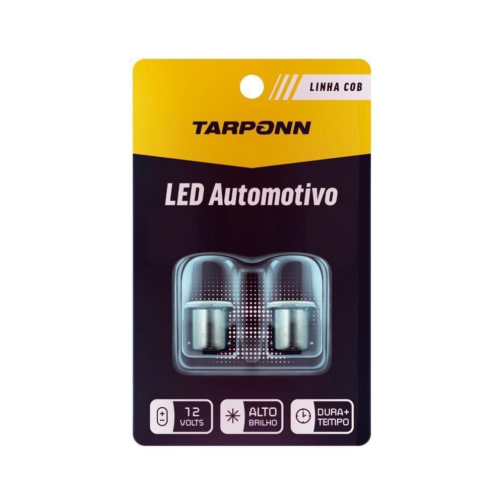 Lampada Led Tarponn 67 Ba15s-cob-12c (par)