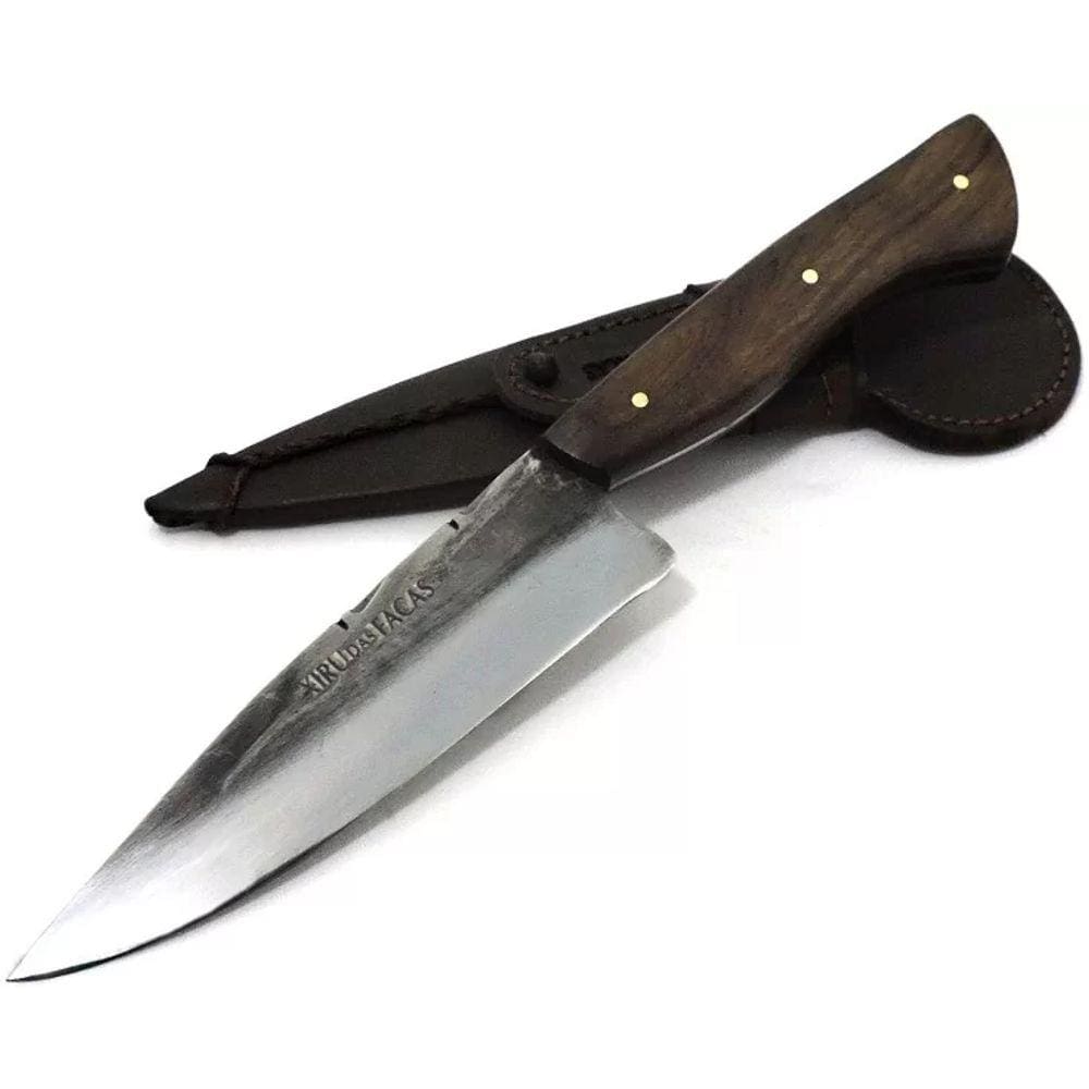 Faca Gaúcha Artesanal Disco de Arado Lâm. 15 cm.