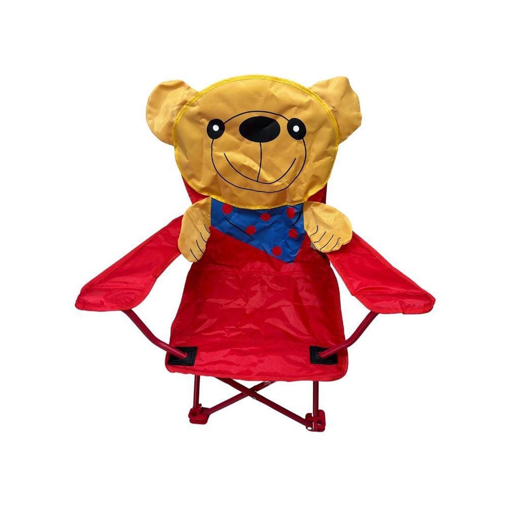 Cadeira Infantil Retrátil Articulada Praia Camping Piscina Apoio de Braço e Bolsa Brinqway Bw-290