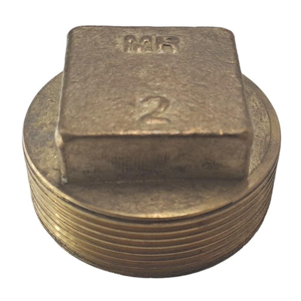 Plug Rosca Macho 2\" Amarelo