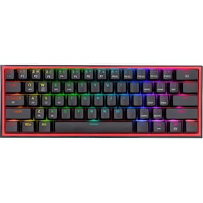 Teclado Gamer Redragon Fizz Pro 60% K616-rgb Qwerty Red