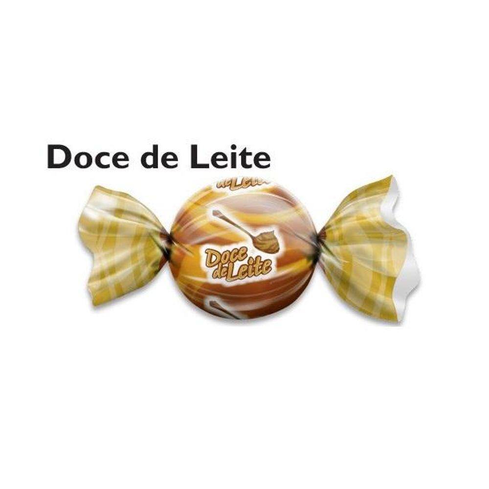 100 Embalagem para trufa Doce de leite 15x16cm c/ aluminio