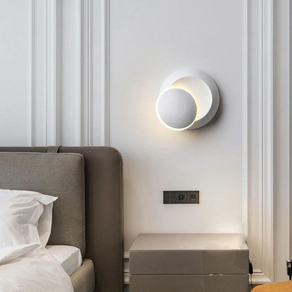 Arandela Giratória Branca 14,5cm Led 5W 3000K Bivolt