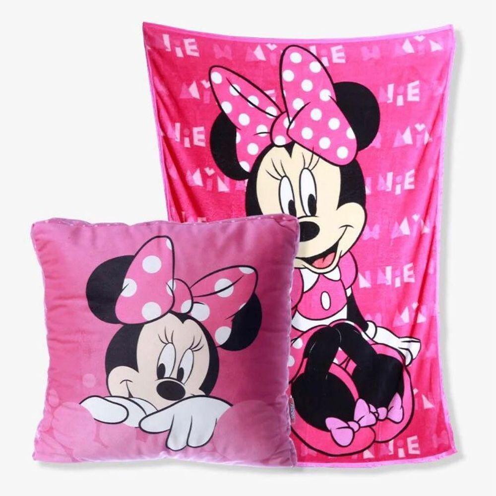 Kit Almofada com Manta Minnie - Disney