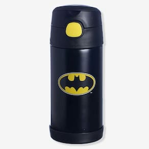 Garrafa Térmica Infantil Click Canudo 300ml Batman