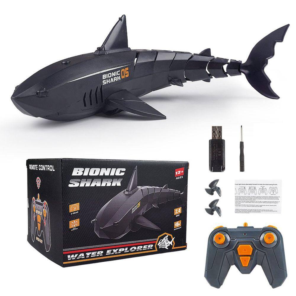 Toy Shark   Recarregável com Controle Remoto
