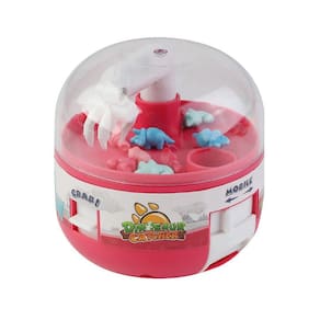 Mini brinquedos Claw Machine para crianças com figuras de dinossauros