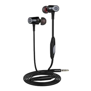 Fones de ouvido EH360 In-Ear Music com microfone e conector de 3,5 mm