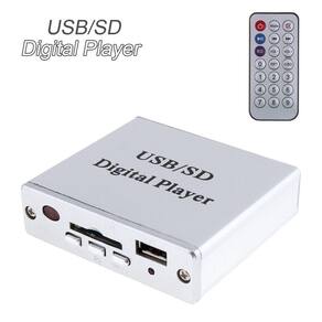 Amplificador de potência digital de carro DC 12V para leitor de carro 1 ano de guerra