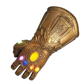 Luvas LED Thanos Infinity Gauntlet LED Light PVC Cosplay