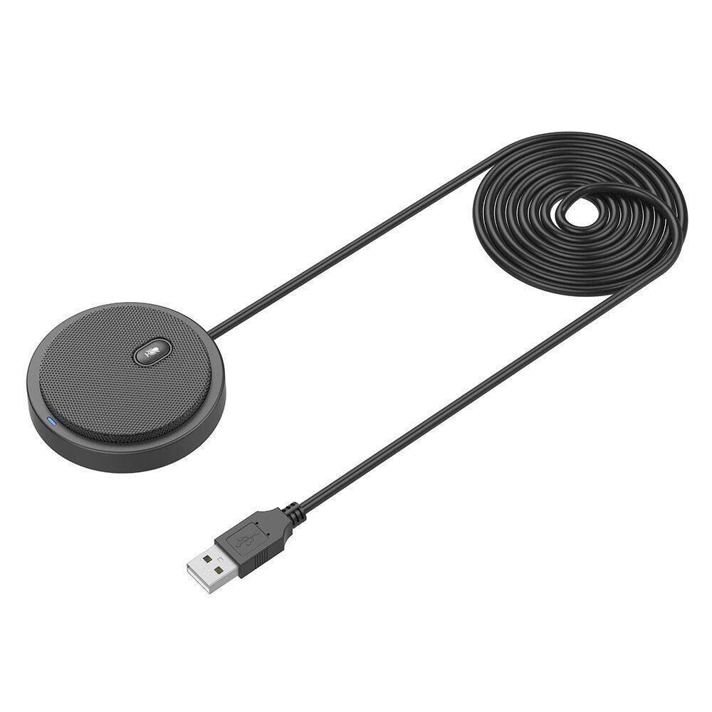 Microfone condensador docooler UM02 Omnidirecional para Meeti