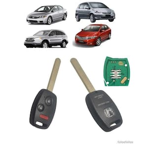 Chave Completa Ignição Contato Hon Civic Fit City Crv 3