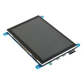 Monitor LCD de 5 polegadas com resolução 800x480 com toque capacitivo