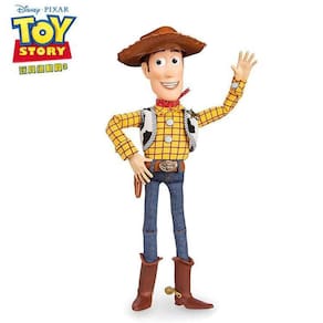 Toy Story 4 de tecido Toy Story 4 Woody e Jessie com som de 35 cm