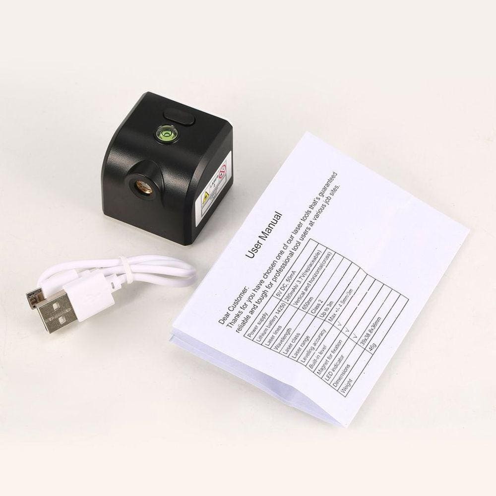 Medidor de laser Bede Levels Mini Red Cross Portable 650nm Lev