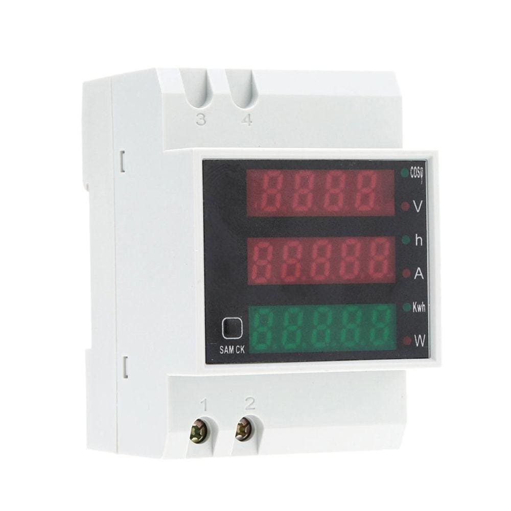 Voltímetro multifuncional digital LED Amperímetro D52-2047