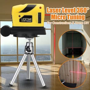 Micro ajuste de nível de laser