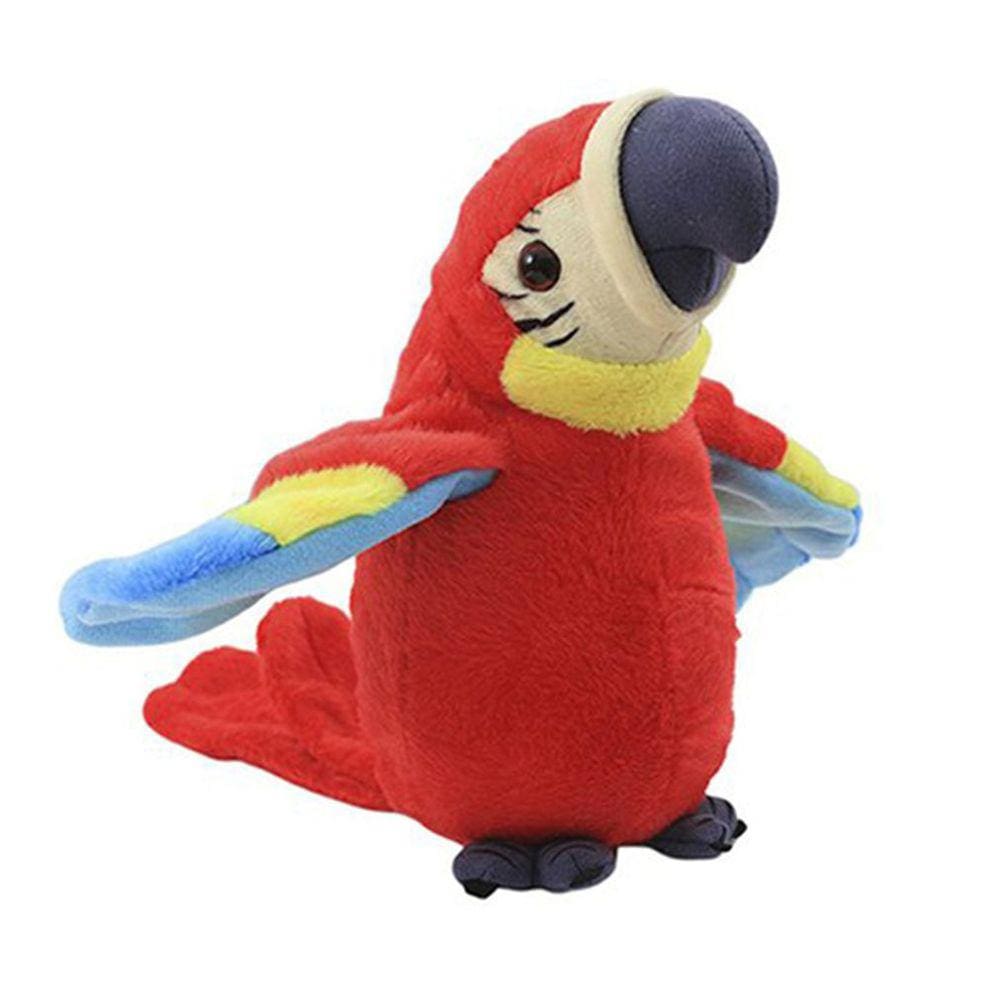 Brinquedo de pelúcia eletrônico Parrot
