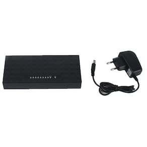 Switch de rede Ethernet Mini LAN de desktop de 8 portas 10/100 Mb