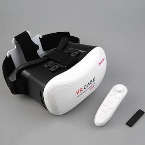 Caixa VR para óculos 3D de realidade virtual com controlador