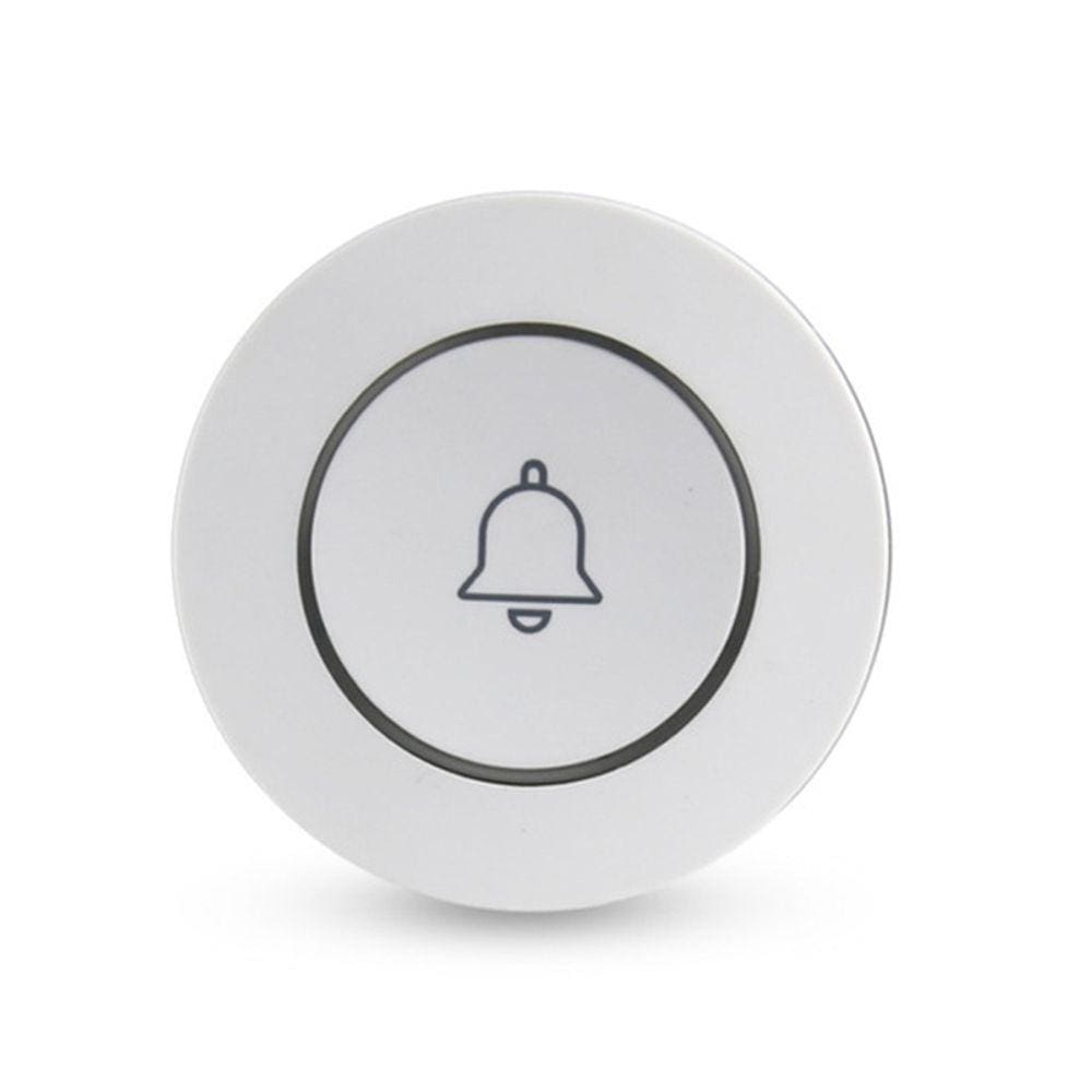 Alarma antirrobo con botón de timbre inalámbrico