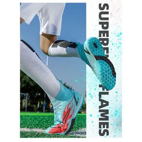 TF Botas de Futebol Antiderrapantes Sapatos de Futebol-Verde 45