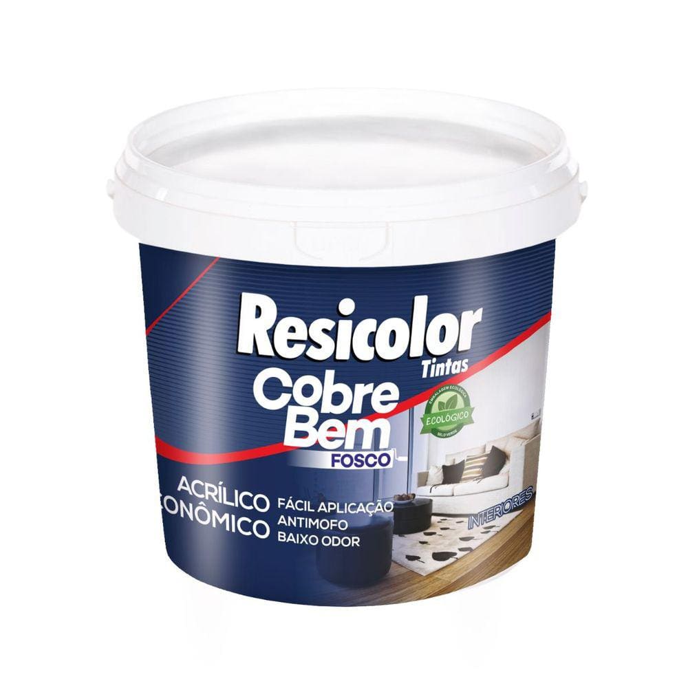 Acrílico cobre bem terracota 3,6l | resicolor