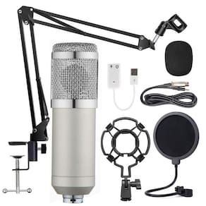 Microfone condensador BM800 com suporte de braço para PC de estúdio