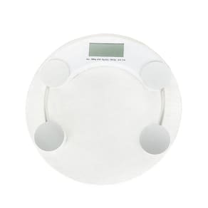 Balança eletrônica digital com capacidade de 180 kg com carregamento USB