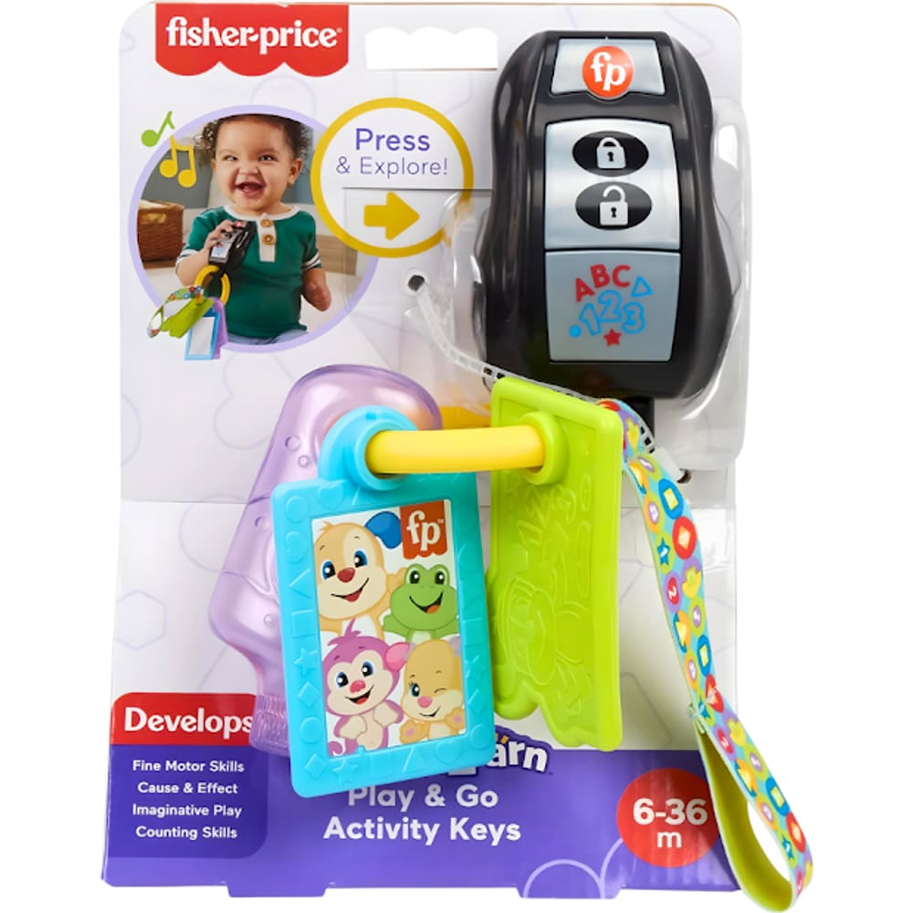 Brinquedo Chave Brincar E Aprender HWY39 Fisher Price